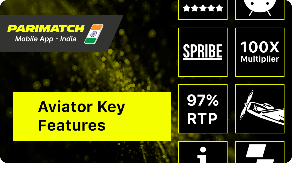 Main information about Spribe Aviator Casino Game on Parimatch App