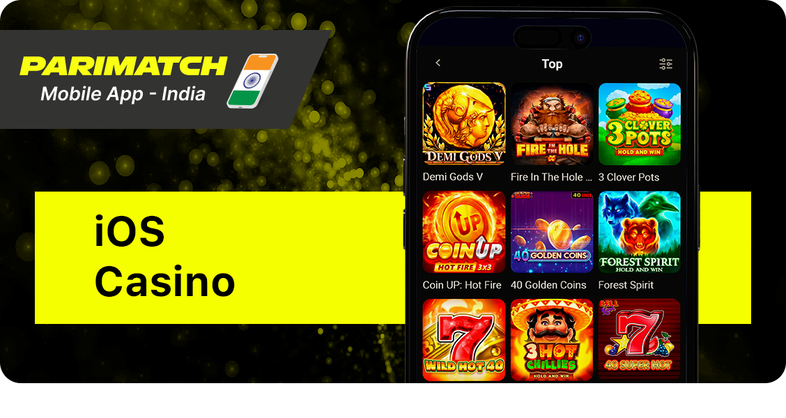 Parimatch Casino App for iOS