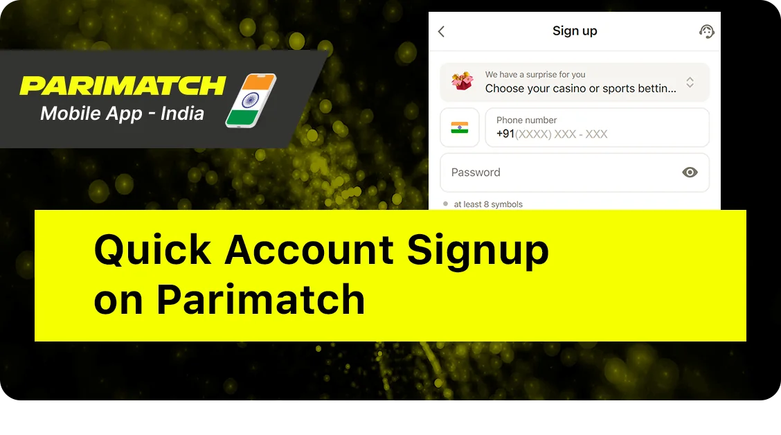 Parimatch App Sign Up