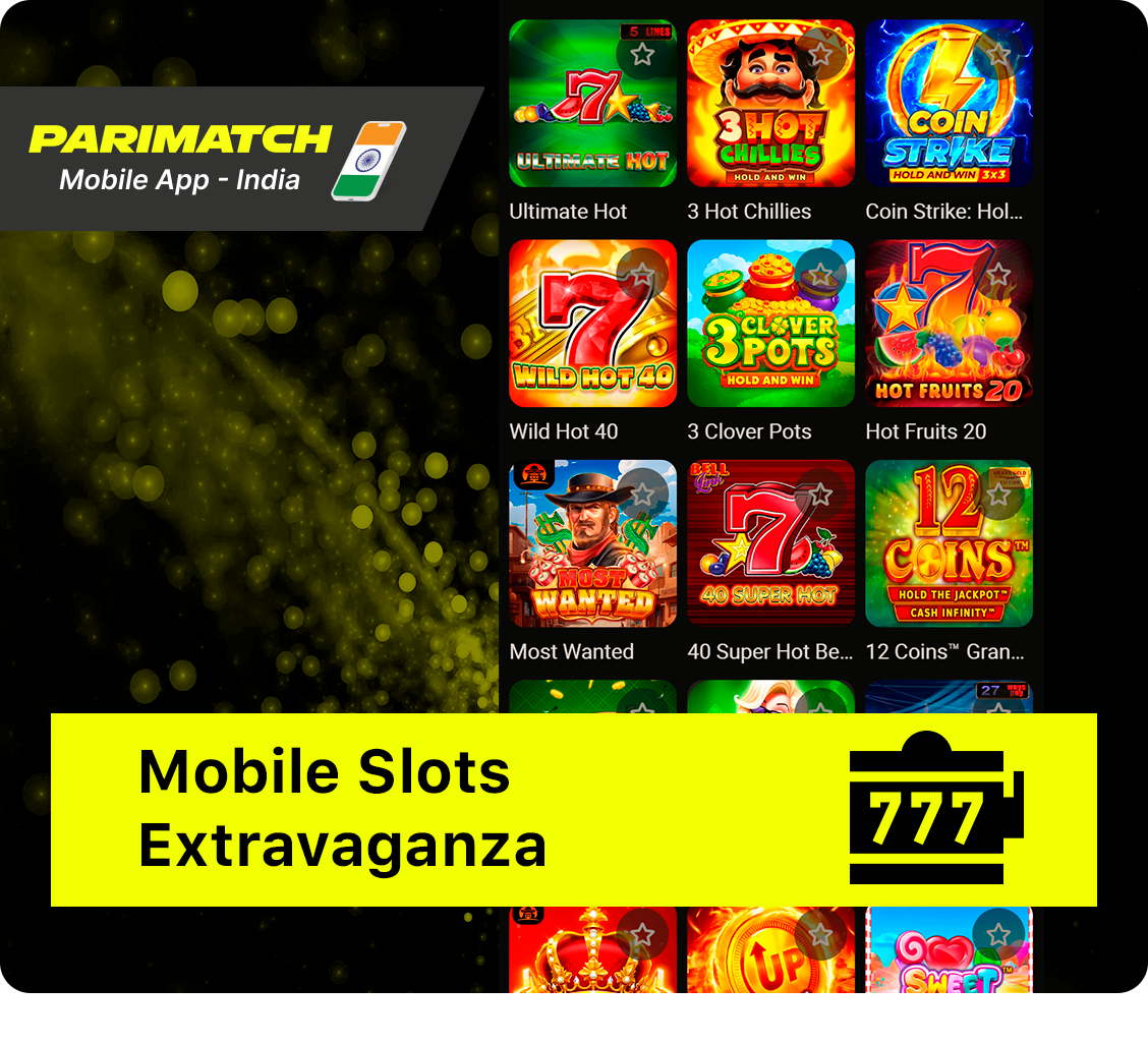 Parimatch App Provides Dozens of Casino Slot Games