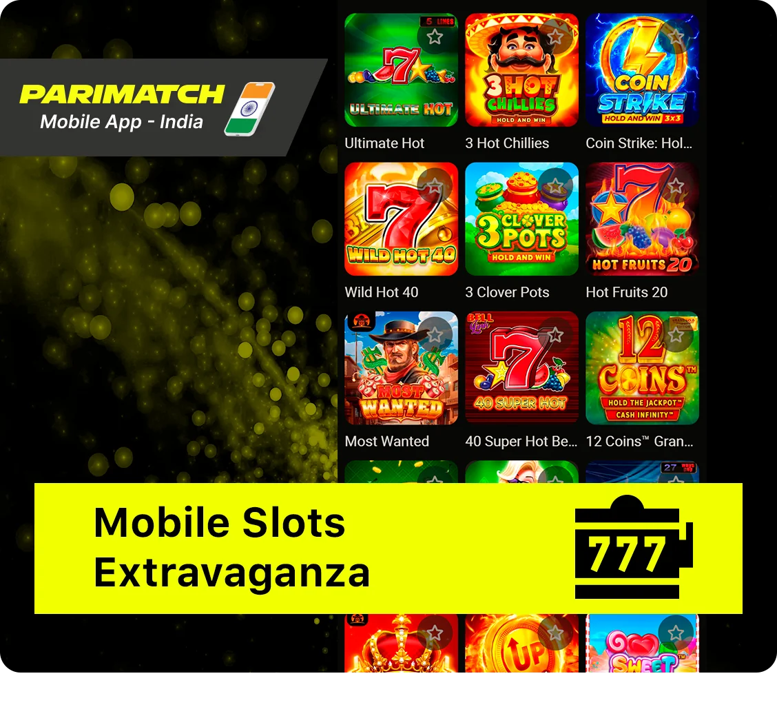 Parimatch App Provides Dozens of Casino Slot Games