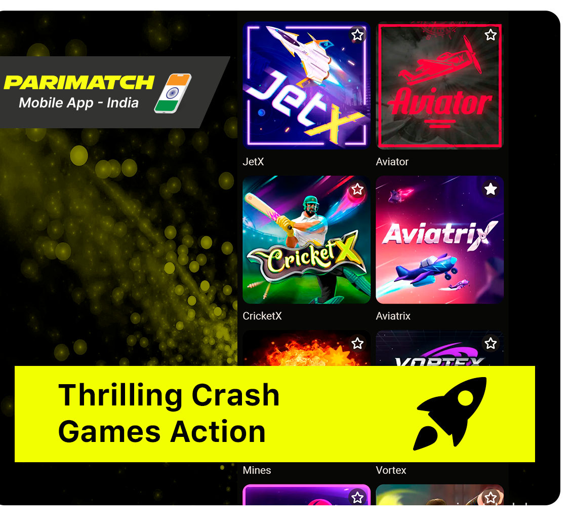Crash Games are Popular Among Indian users of Parimatch App