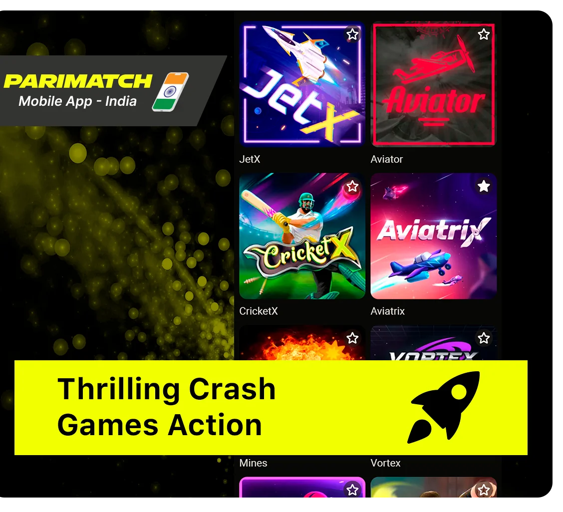 Crash Games are Popular Among Indian users of Parimatch App