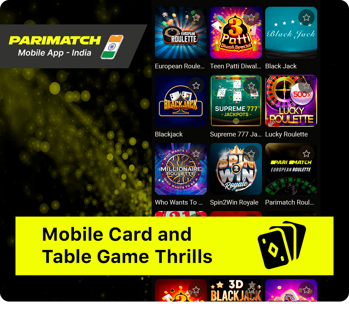 RNG card and table games provides a solid selection of table games