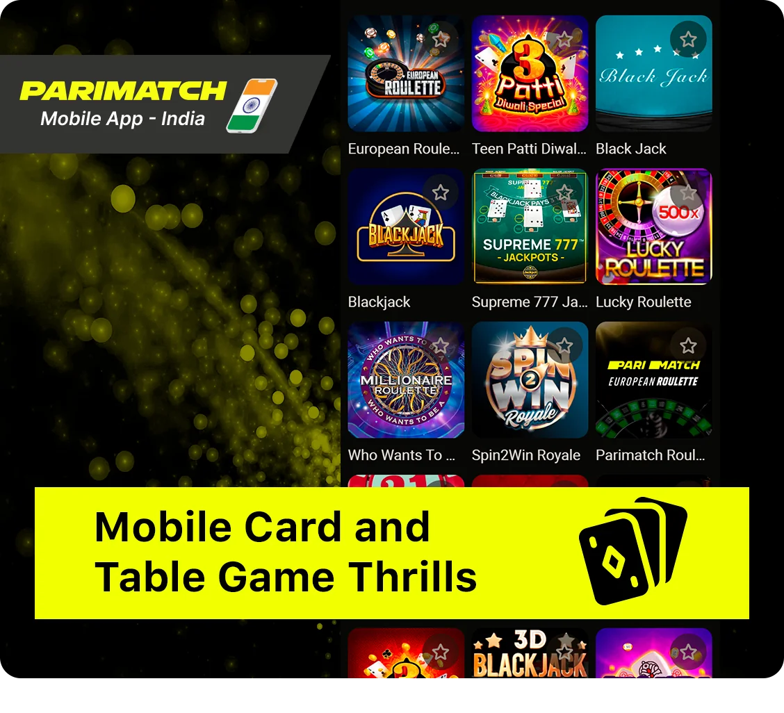 RNG card and table games provides a solid selection of table games