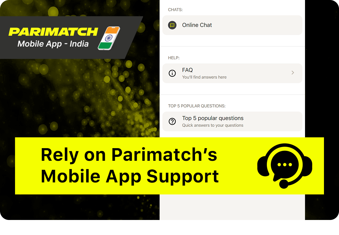Parimatch Mobile App Support