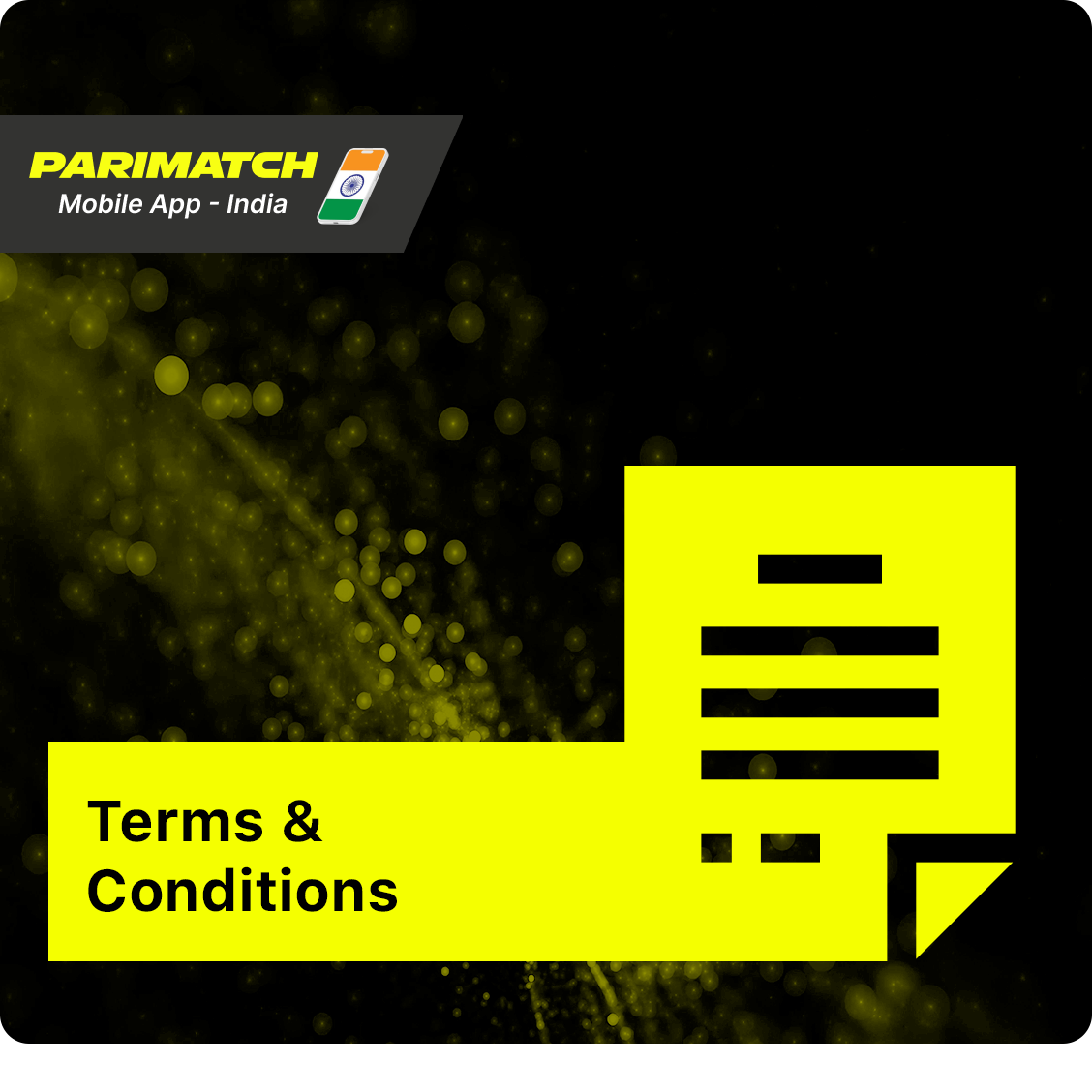 All nessesary information about Parimatch India Terms and Conditions
